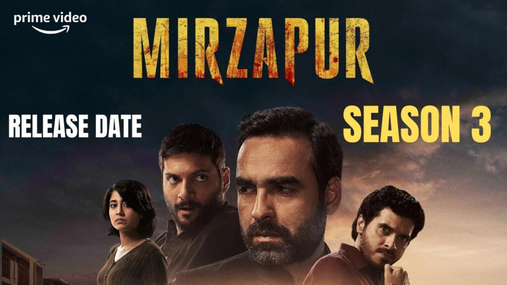 mirzapur season 3 trailer release time in india